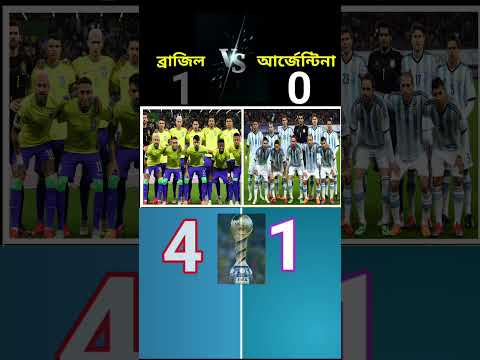 Brazil vs Argentina #football