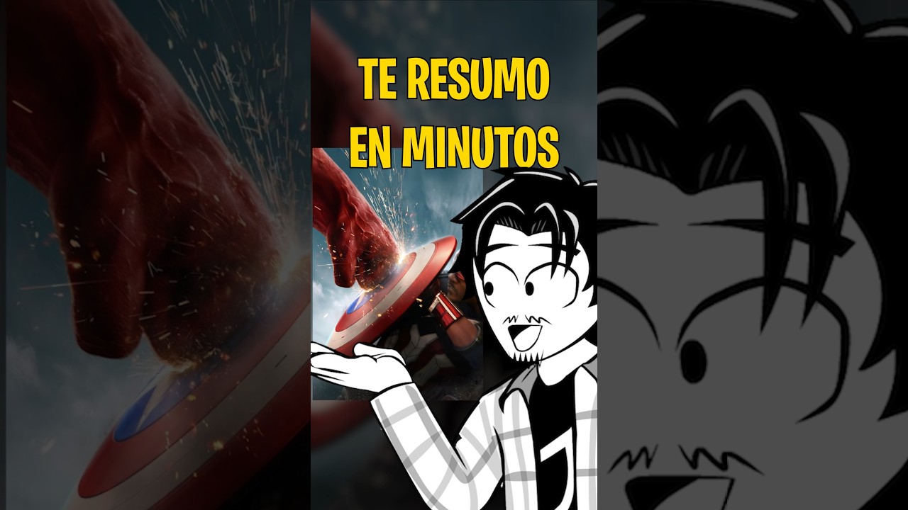 Capitán América 4 en 3 Minutos 🎬