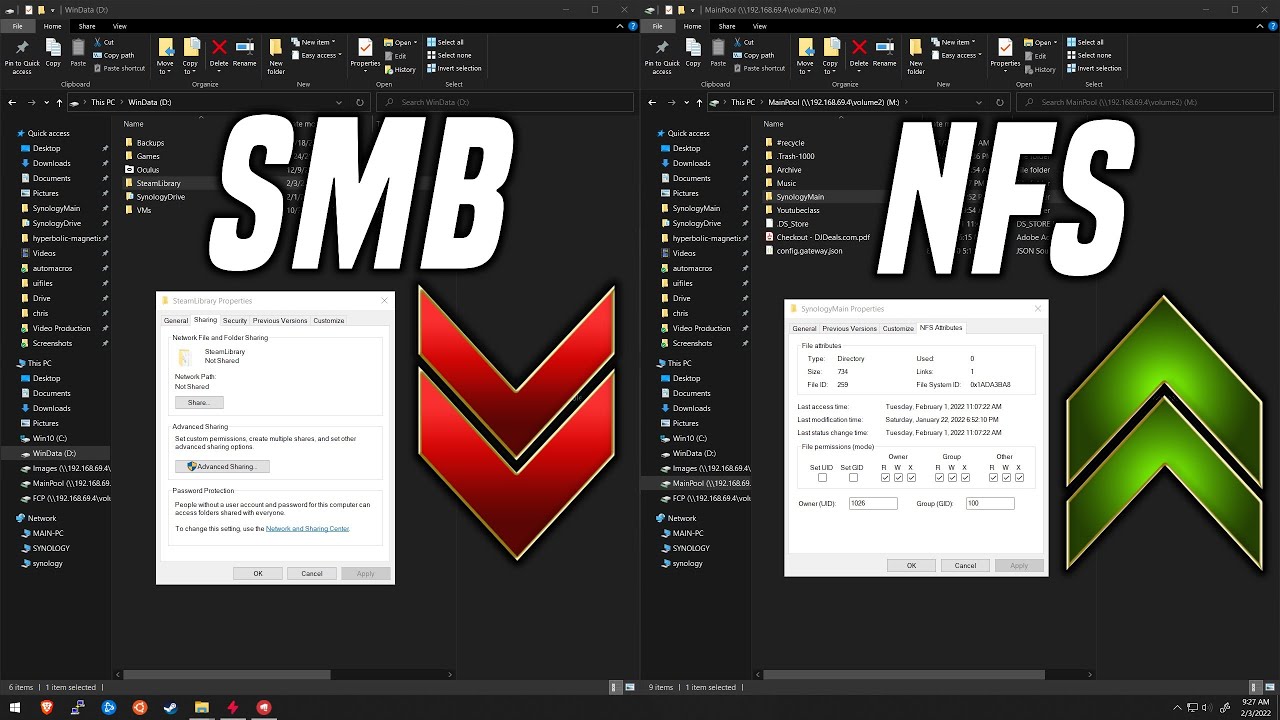 Improve Windows File Sharing with NFS 🚀