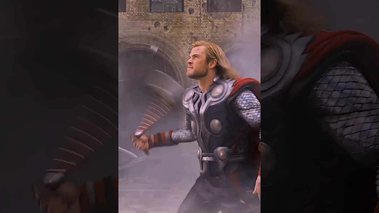 Epic Thor Flying Scene π #Shorts