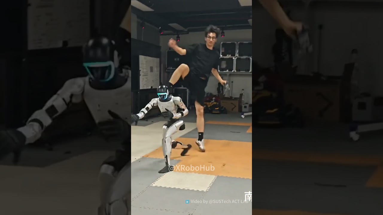 💥🤖INSANE "Violence Test" Pushes Humanoid Robot to the BRINK!😂#humanoidrobot #robotics #unitree