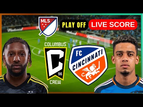 🔴 Columbus Crew vs FC Cincinnati | EN VIVO MLS PLAYOFFS 2025 | Live Score Update