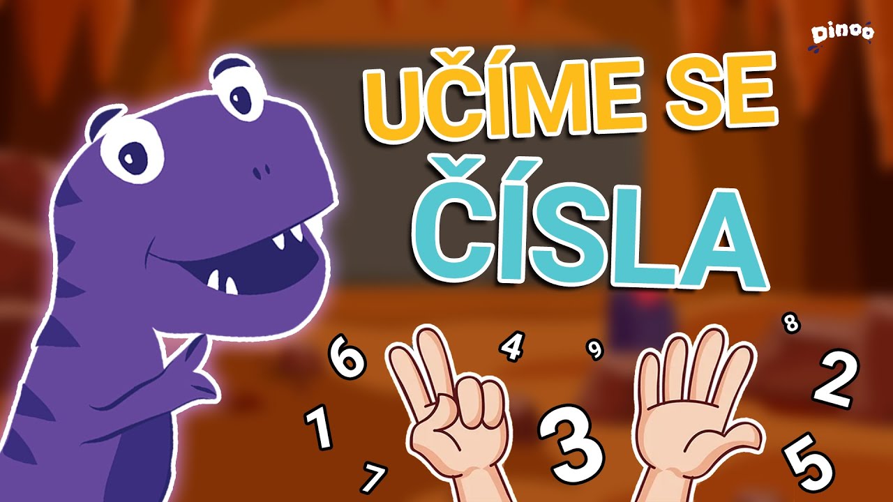 Počítání pro děti: Naučíme se čísla 1-10 🦖