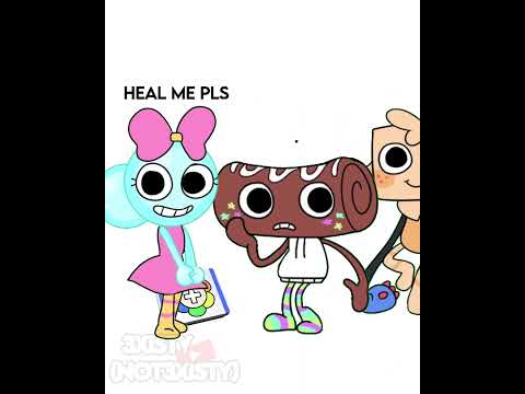 When Poppy took a med in front of Cosmo|| Yes Ik not all poppy’s are like this|| #roblox #tweening