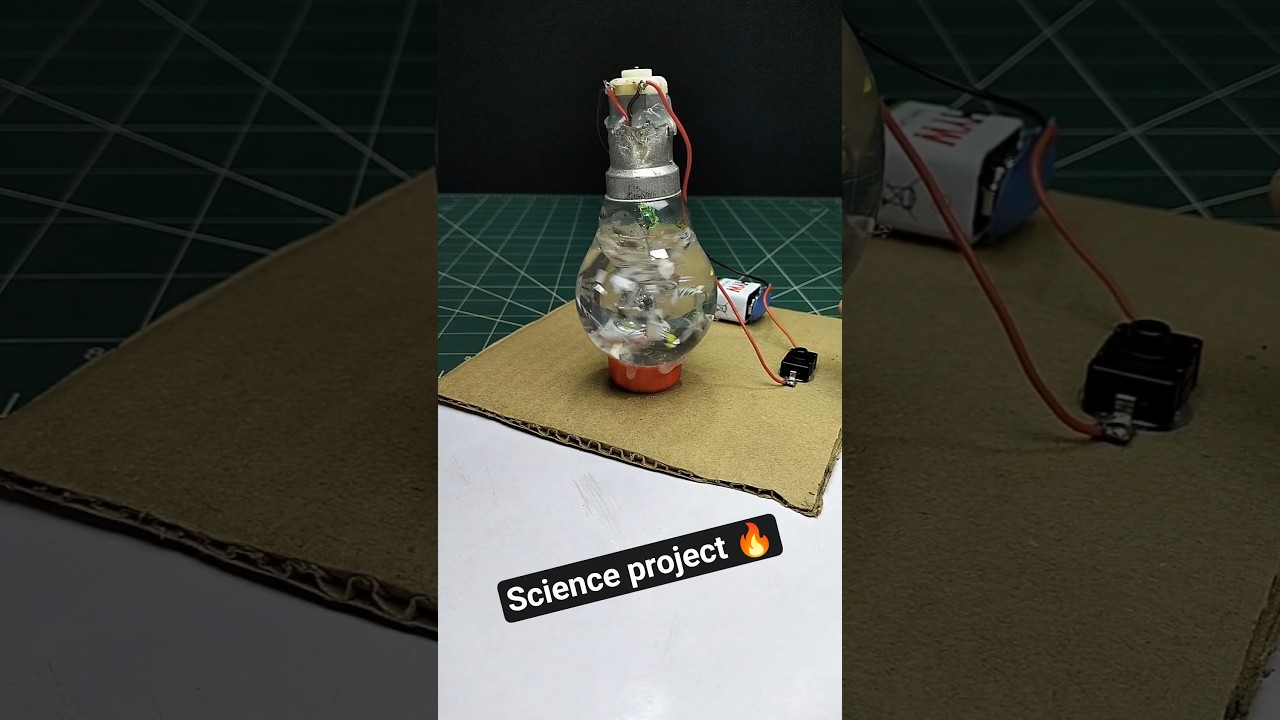 Innovative DC Motor Science Project Demonstration