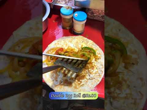 Street Style Egg Roll | Ever Tried This 'Egg Roll' ? 🤤 #foodie #delhistreetfood #eggroll