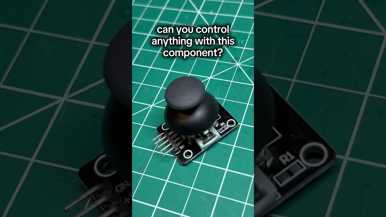 The possibilities are ENDLESS 🤯 #electronics #engineering #diy #joystick