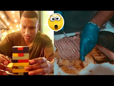 تحدي اكل الكثير من اللحم لي خسر إدفع الفاتورة 😱