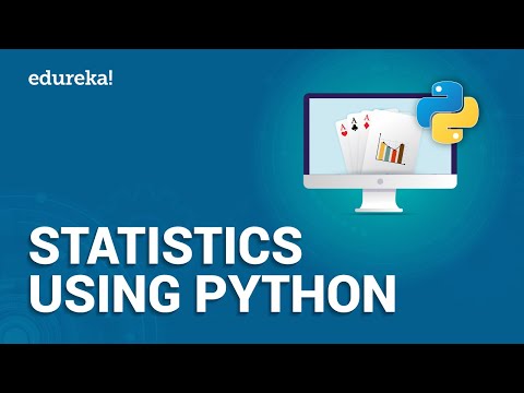 Statistics Using Python | Statistics Python Tutorial | Python Certification Training | Edureka