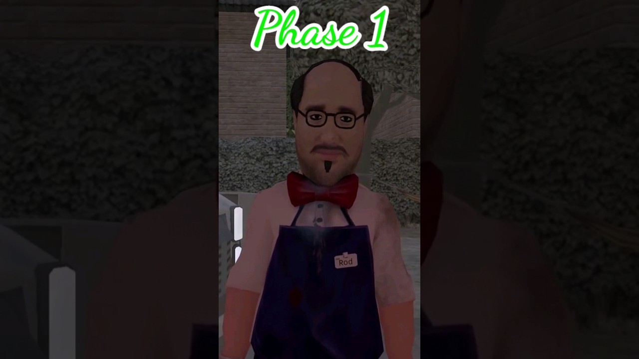 Ice Scream Rod Face Reveal Evolution 🍦