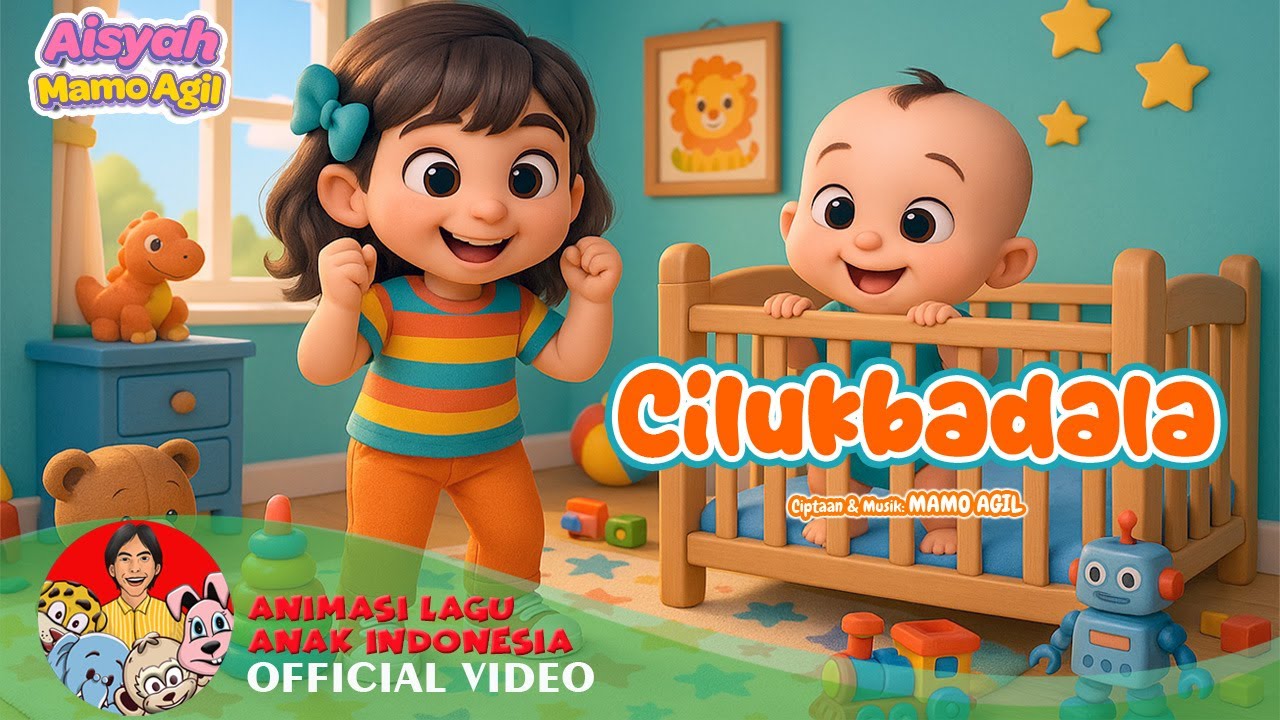 Cilukbadala - Aisyah Mamo Agil | Lagu Animasi Anak & Balita Indonesia 2025