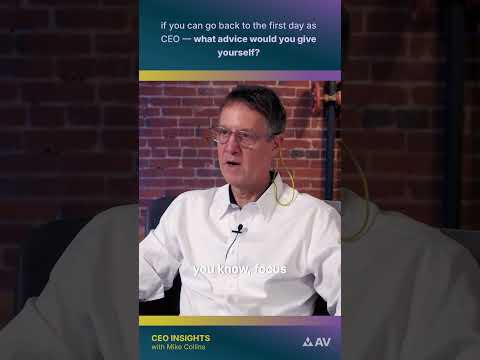 CEO Insights With Mike Collins: Advice to My Past Self