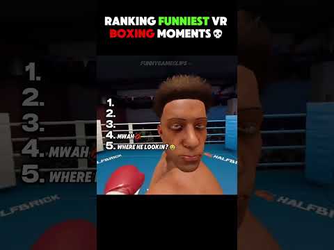 Ranking Funniest VR Moments😂 #Funny #boxing #shorts #vr