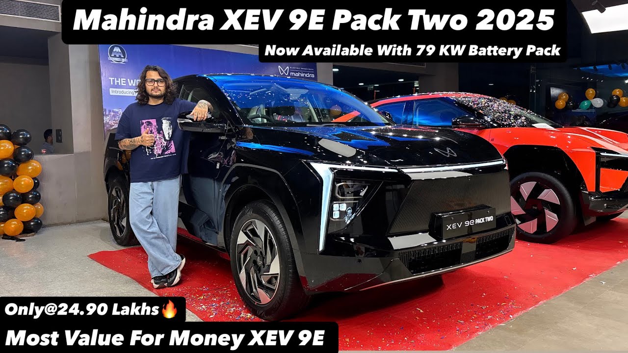 New Mahindra XEV 9E Pack Two 2025 | MOST VFM VARIANT ONLY@24.90 LAKHS | Full review 😍🔥
