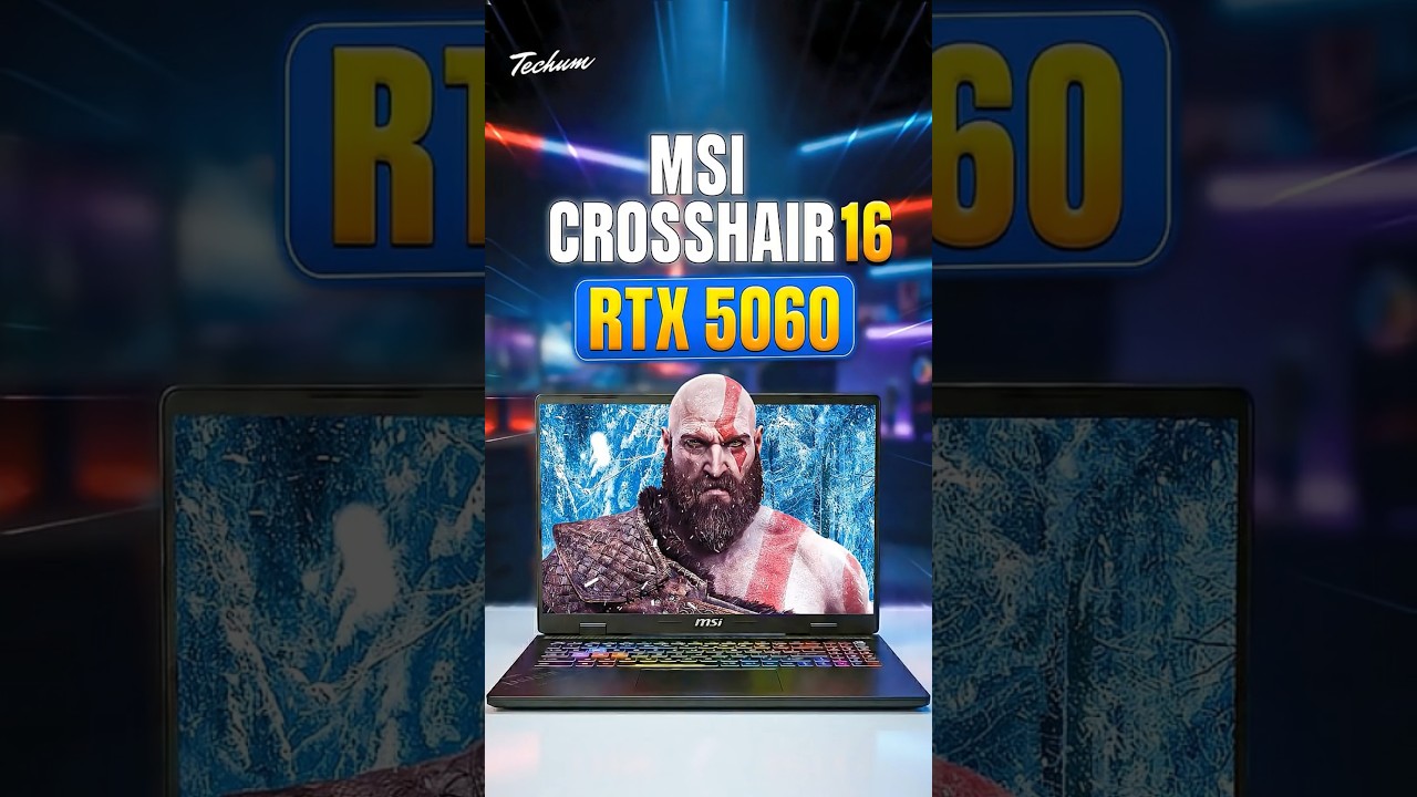 MSI Crosshair 16 Gaming Laptop with RTX 5060 💻