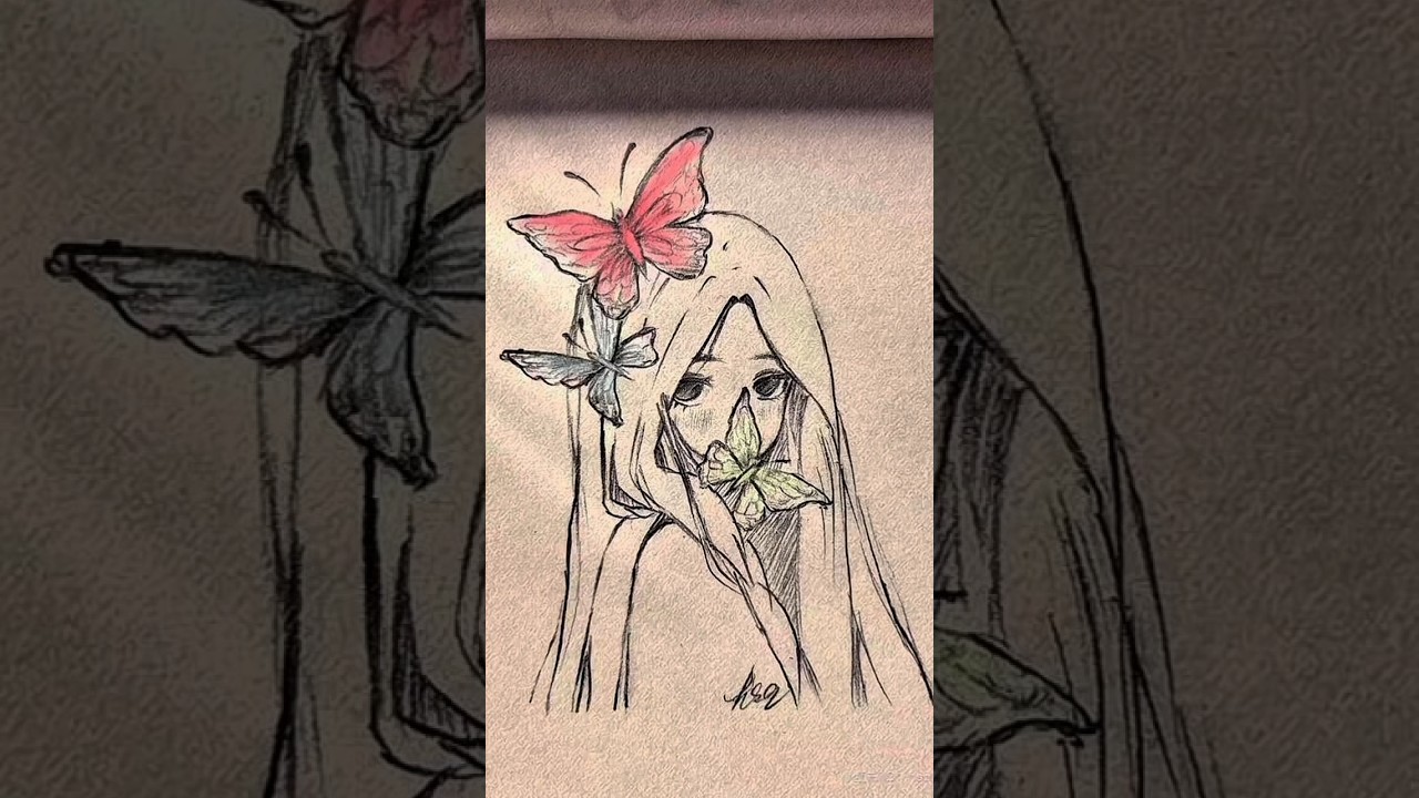 Aesthetic Drawing ideas ✨#shortsviral #drawing #aesthetic #ideas #1million