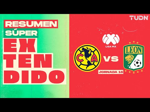RESUMEN SÚPER EXTENDIDO - América vs León | Liga MX - Jornada 16 Apertura 2025 | TUDN