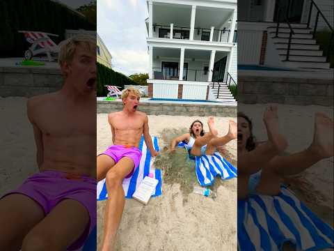 I Fell DEEP into the SAND! (Beach PRANK!!)