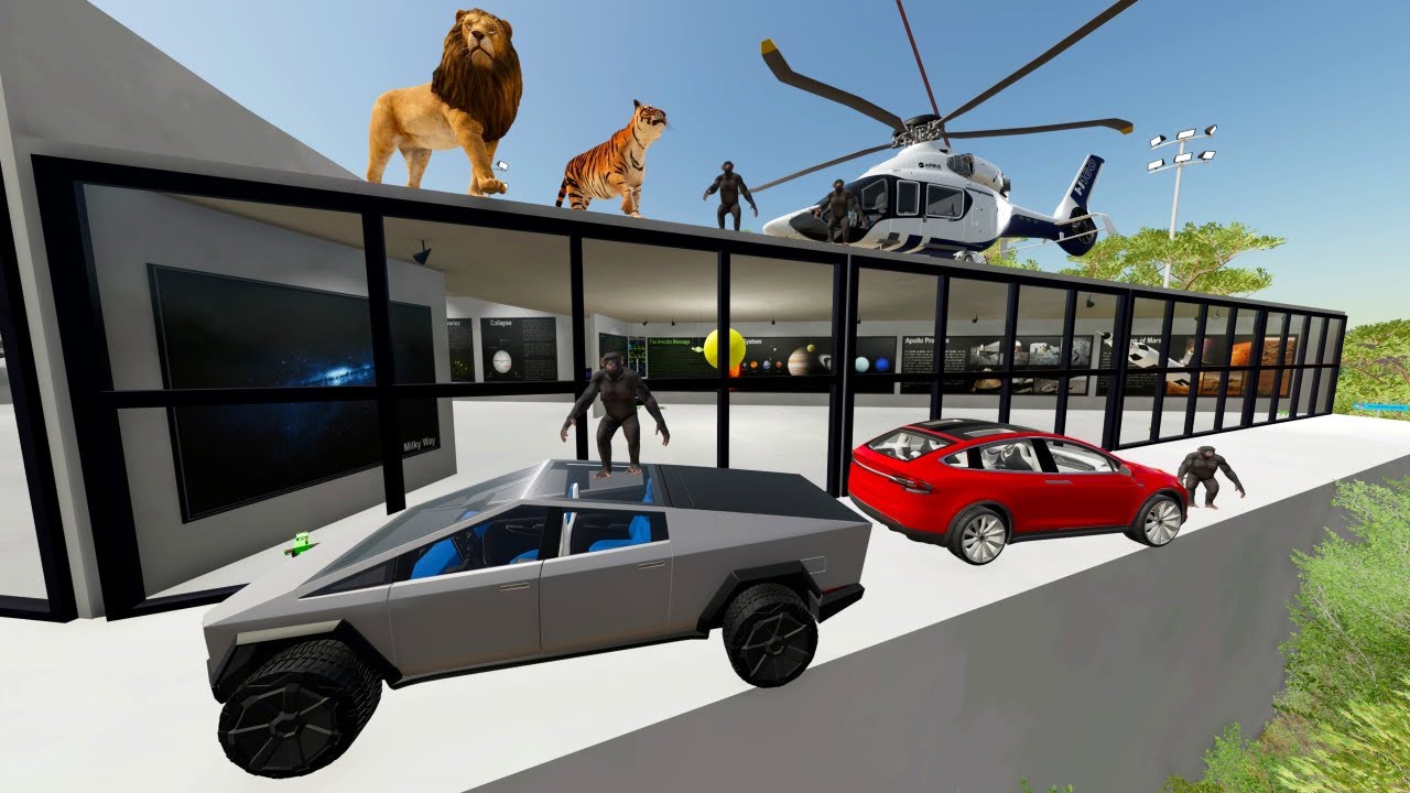 Animals Sabotage Space Center π | Farming Simulator 22