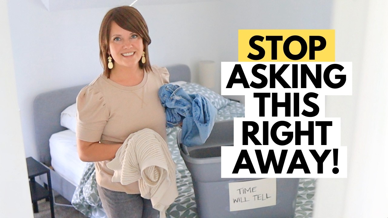 Overcoming 'Just in Case' Clutter Mindset