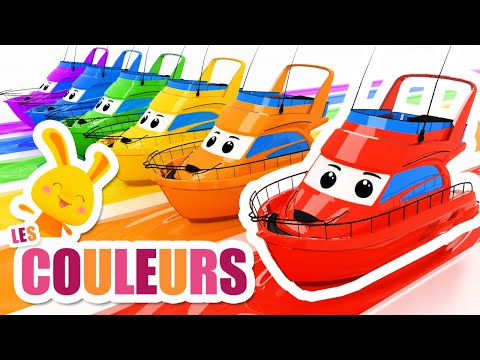 COULEURS - Bateau, voiture, bus, moto - TITOUNIS