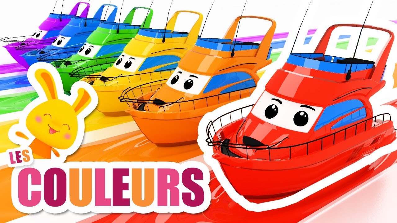 Apprenez les Couleurs avec les Véhicules des Titounis 🚗🚢🚌