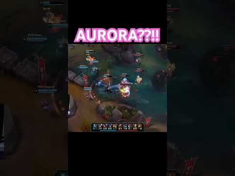 CN AURORA TROLLING #leagueoflegends #twitch #clips #gaming #season14 #lolmoments #loldaily