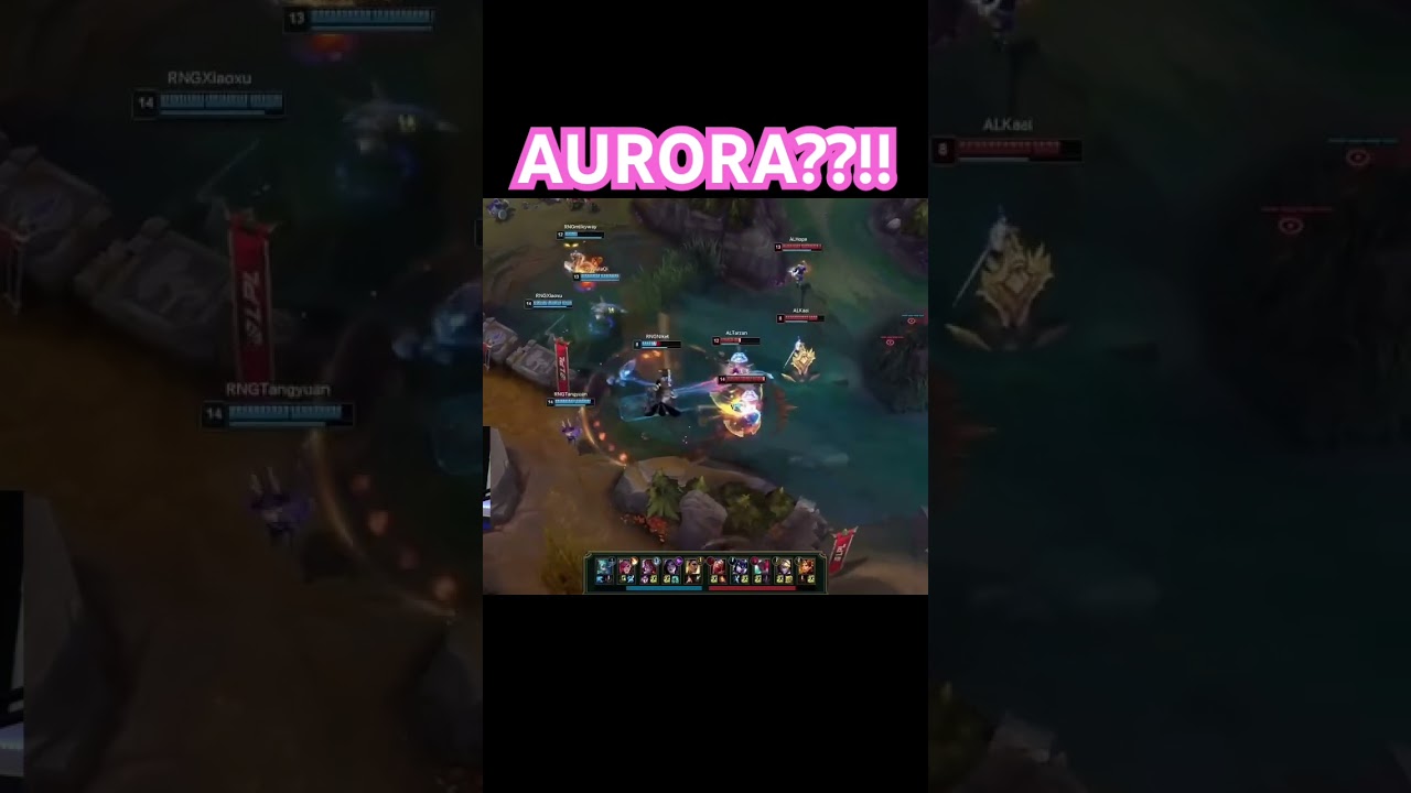 Aurora Trolling in League of Legends