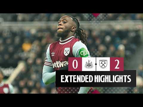 Extended Highlights | Newcastle 0-2 West Ham | Premier League
