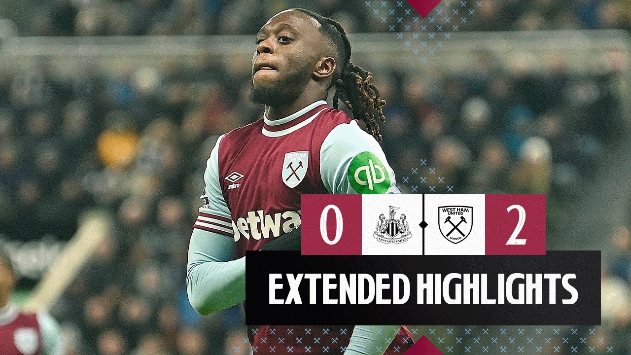 West Ham Secures Victory with 2-0 Win Over Newcastle | Premier League Highlights ⚽