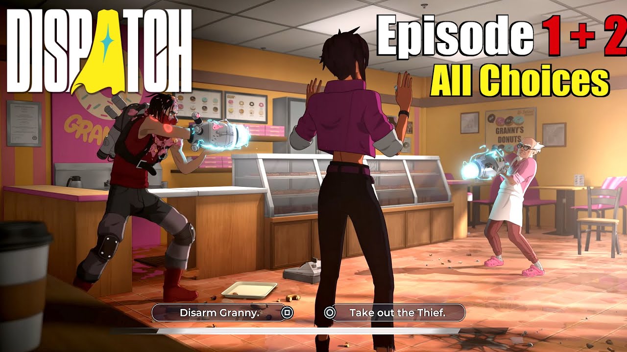 DISPATCH: Complete Choices & Outcomes for Episodes 1 & 2 🎮