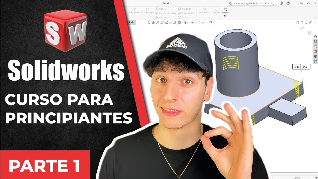 Curso SOLIDWORKS 2025 para principiantes: Parte 1