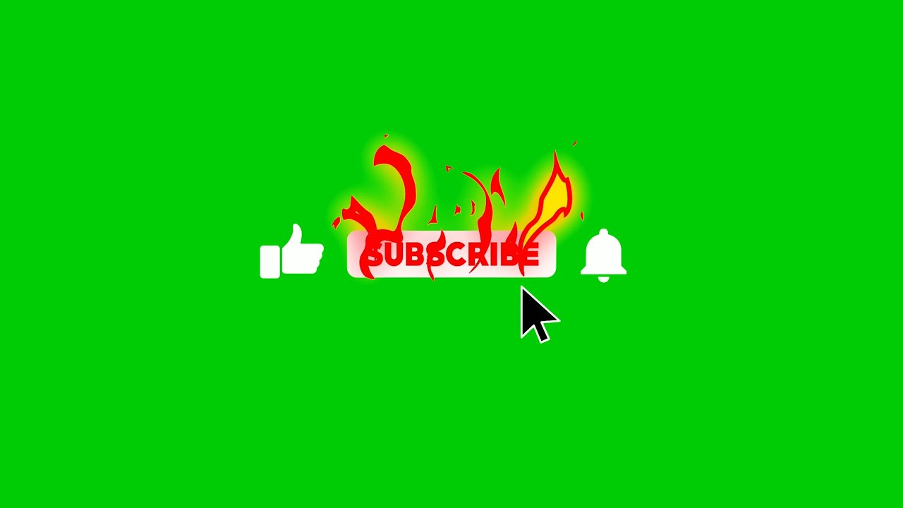 Subscribe Green Screen & Bell Intro (No Copyright) 🎥