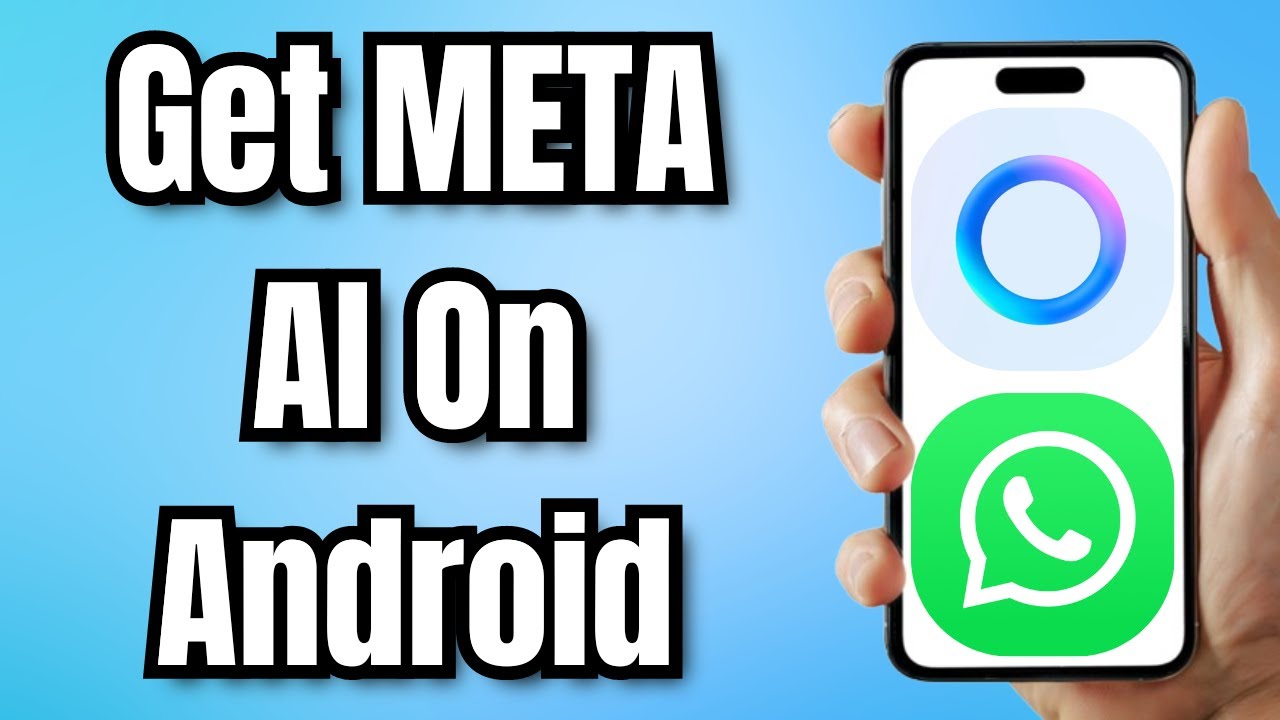 Get META AI on WhatsApp Android 📱