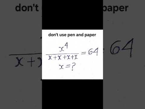 Math Olympiad Question 🤯 Can you solve it?