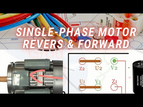Single Phase Motor Wiring: Forward & Reverse with Capacitors βοΈ