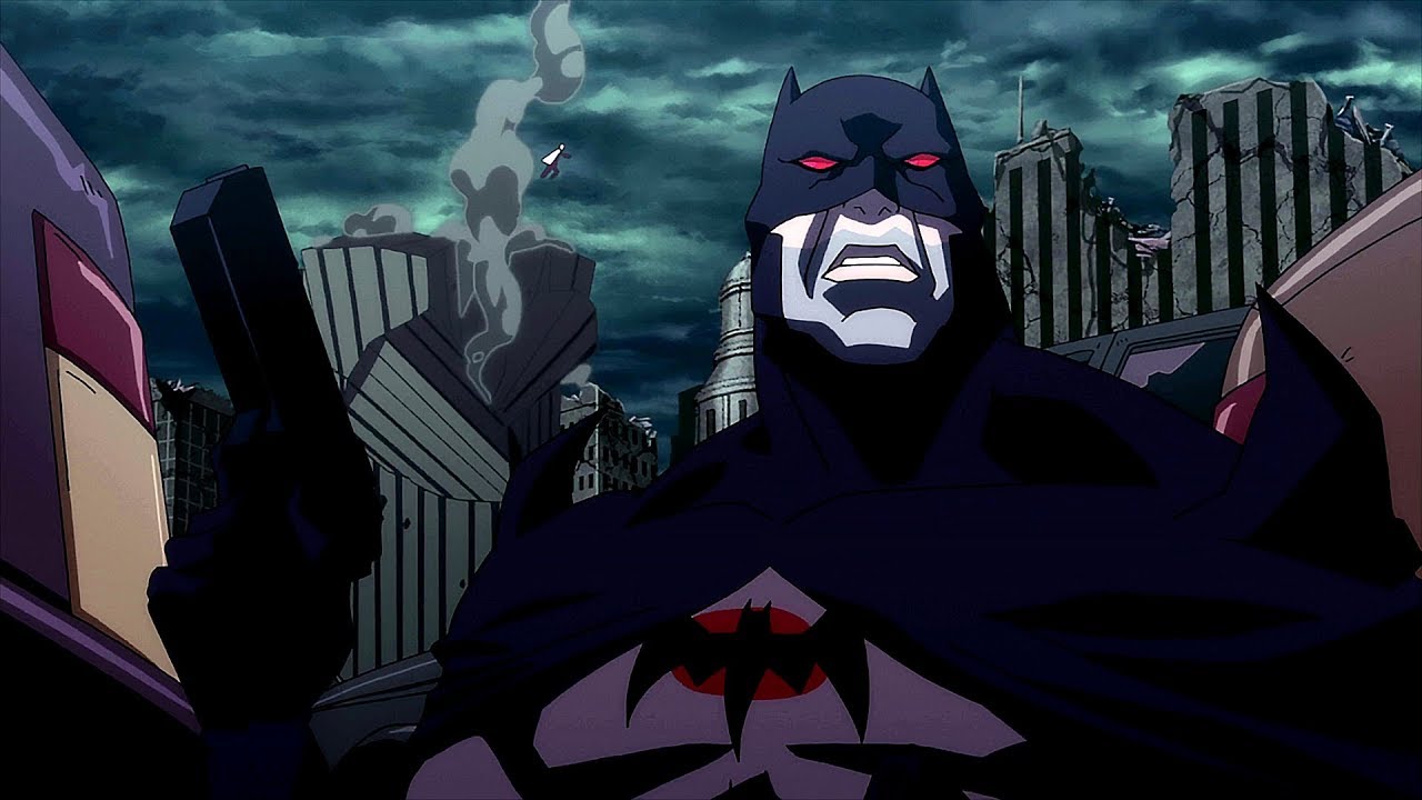 Epic Showdown: Batman & Grifter Face Off Against Black Manta in Justice League: The Flashpoint Paradox 🦇