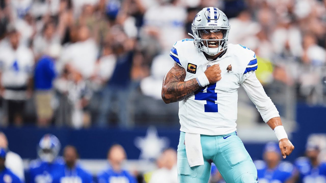 Dak Prescott's Top Plays from 361-Yard Performance Against the Giants 🏈 | Week 1 Highlights