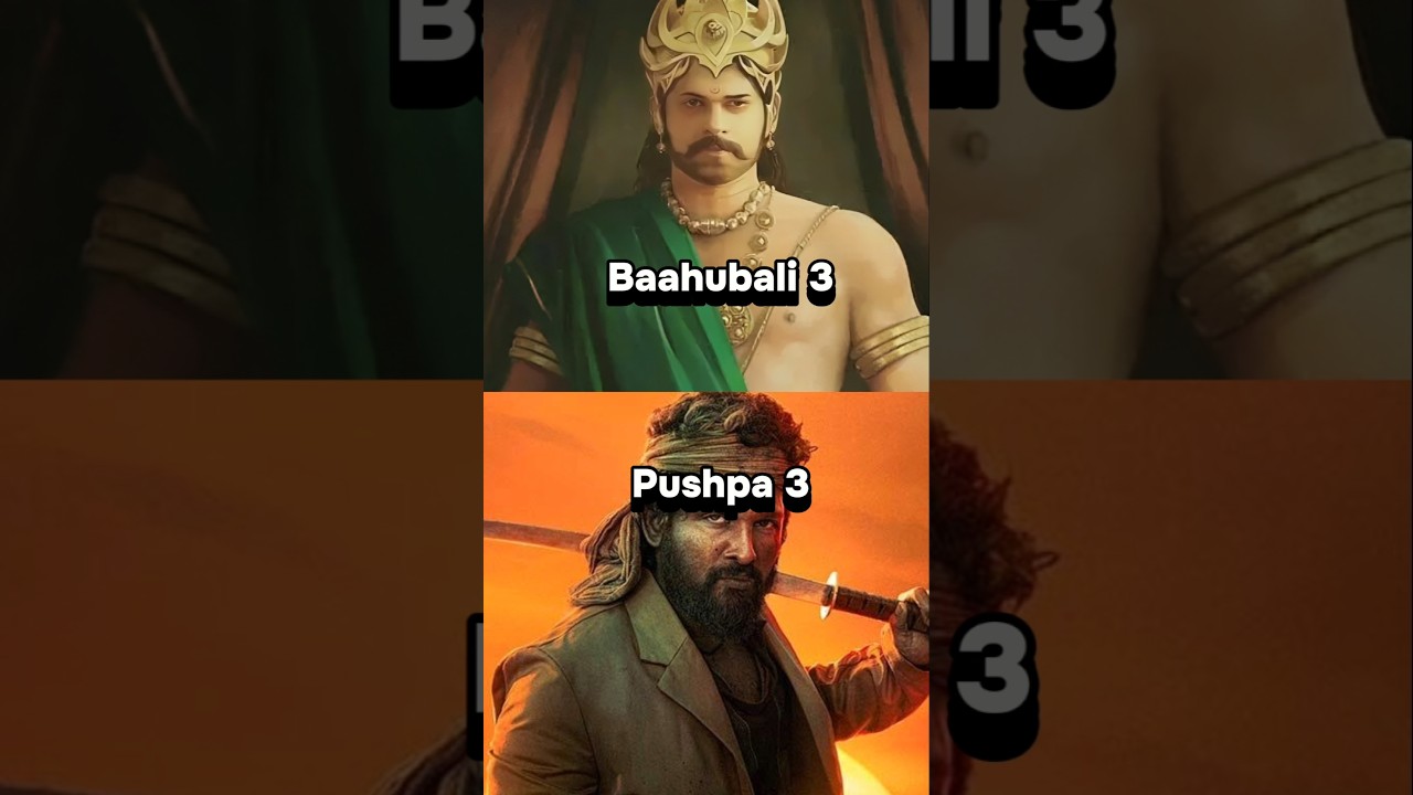 Baahubali 3 vs Pushpa 3: Epic Showdown 🔥