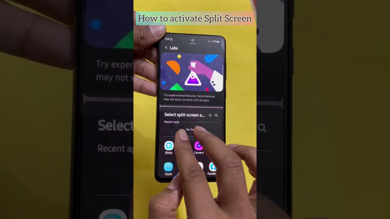 Activate Split Screen on Samsung 📱