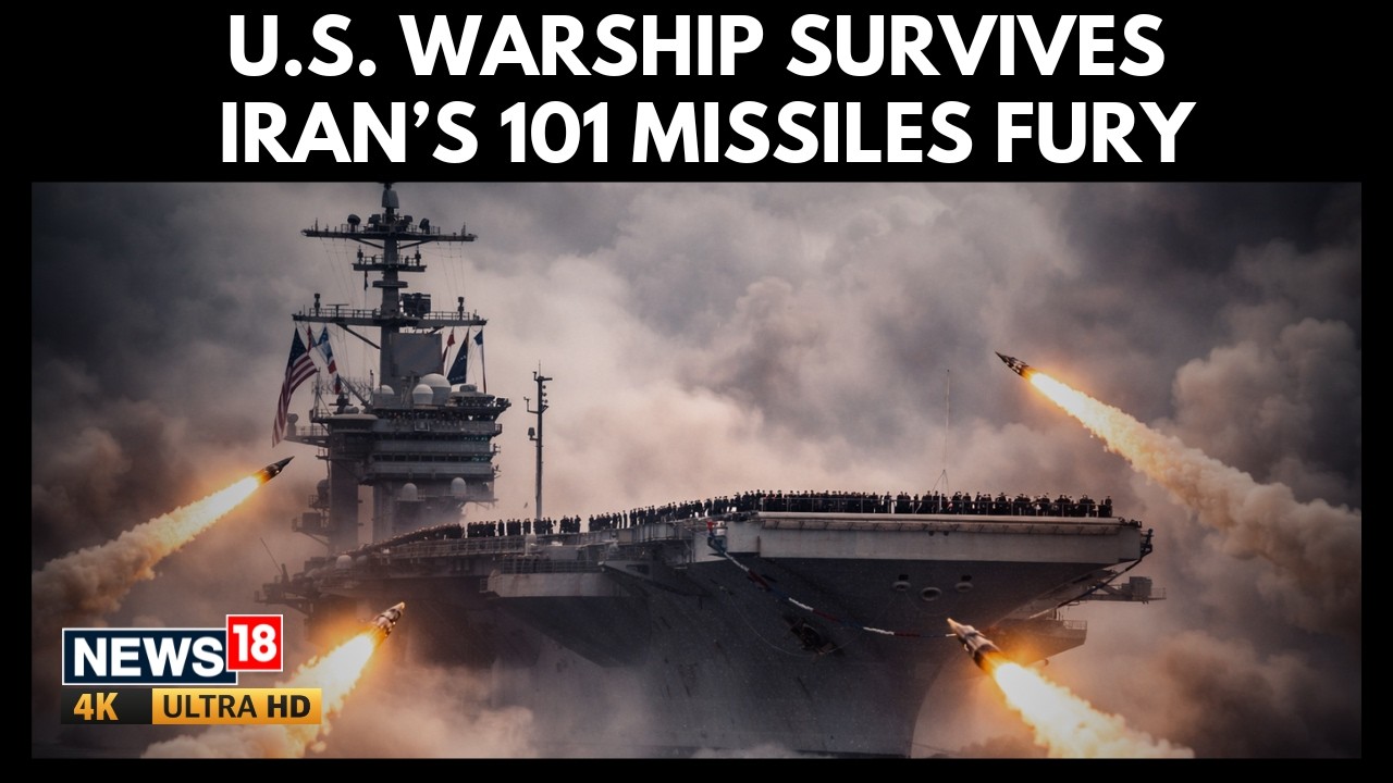 USS Abraham Lincoln Goes Dark | How US Carrier Evades Iran Missiles | Israel War | N18G | 4K
