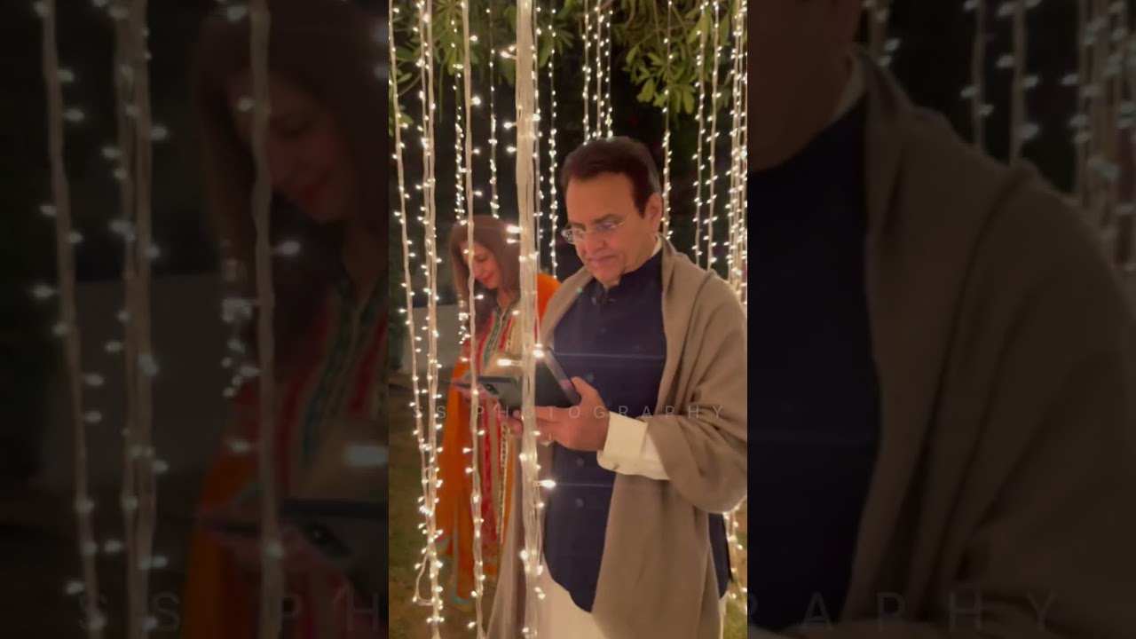 Behroz Sabzwari Celebrates Minna Tariq's Mayun Ceremony π