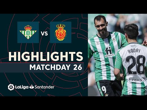 Resumen de Real Betis vs RCD Mallorca (1-0)