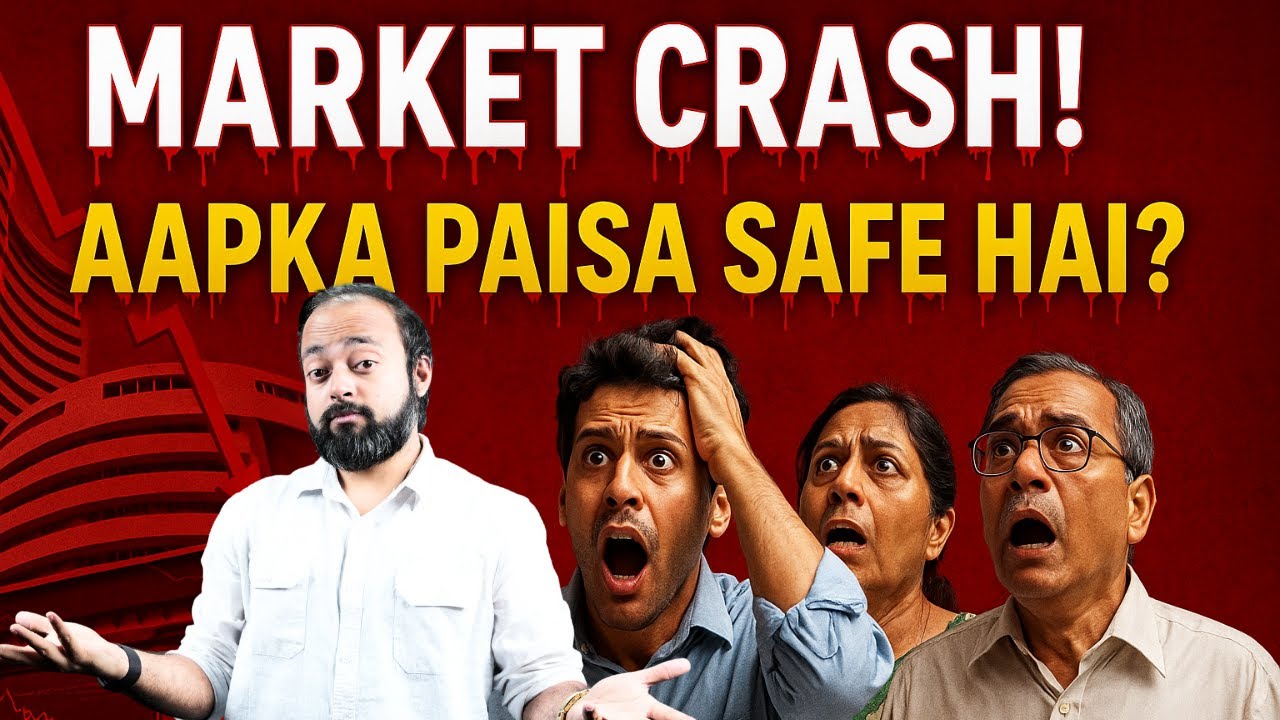 Market Crash: Nifty Below 24,500 🚨