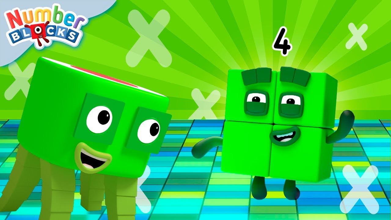 4 Times Tables Challenge! ✖️ | Learn for Kids