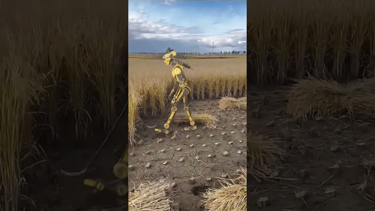AI Robots for Rice Harvesting ๐พ