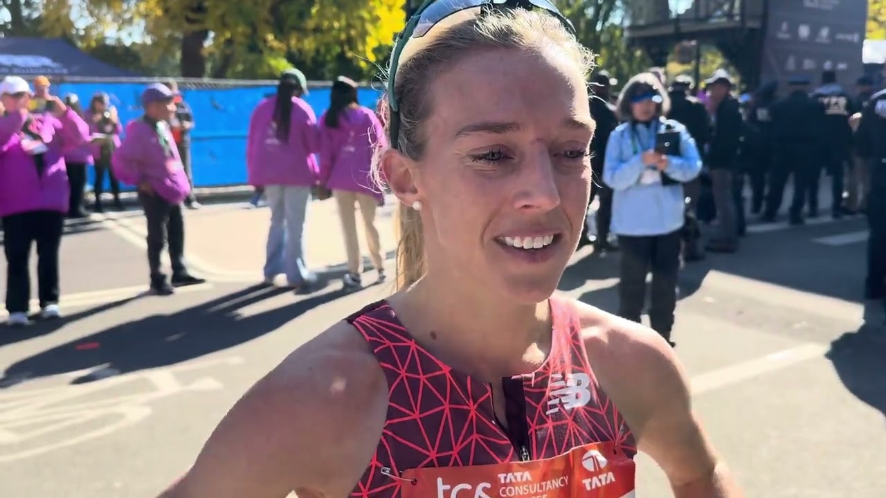 Emily Sisson Celebrates Progress After 8th Place Finish at 2025 NYC Marathon ๐โโ๏ธ