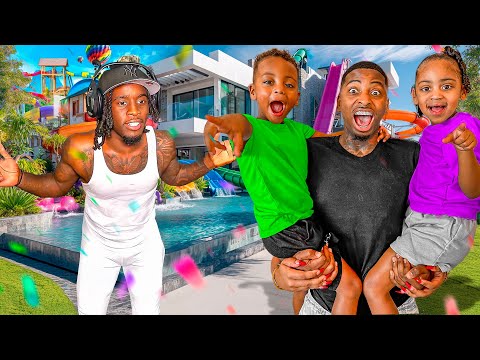 LONDYN & MJ Went To KAI CENAT Backyard WATERPARK...