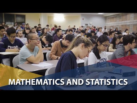 Undergraduate Studies in Math and Statistics