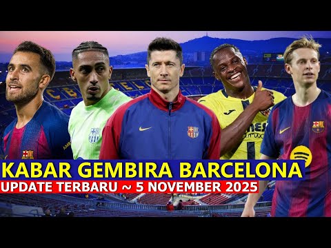 Alhamdulillah Skuad Mendapat Motivasi Ekstra⚫ Berita Barcelona Terbaru ⚫ Edisi 5 November 2025